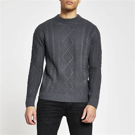 river island men's knitwear.